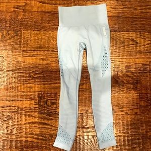 Gymshark never worn baby blue leggings